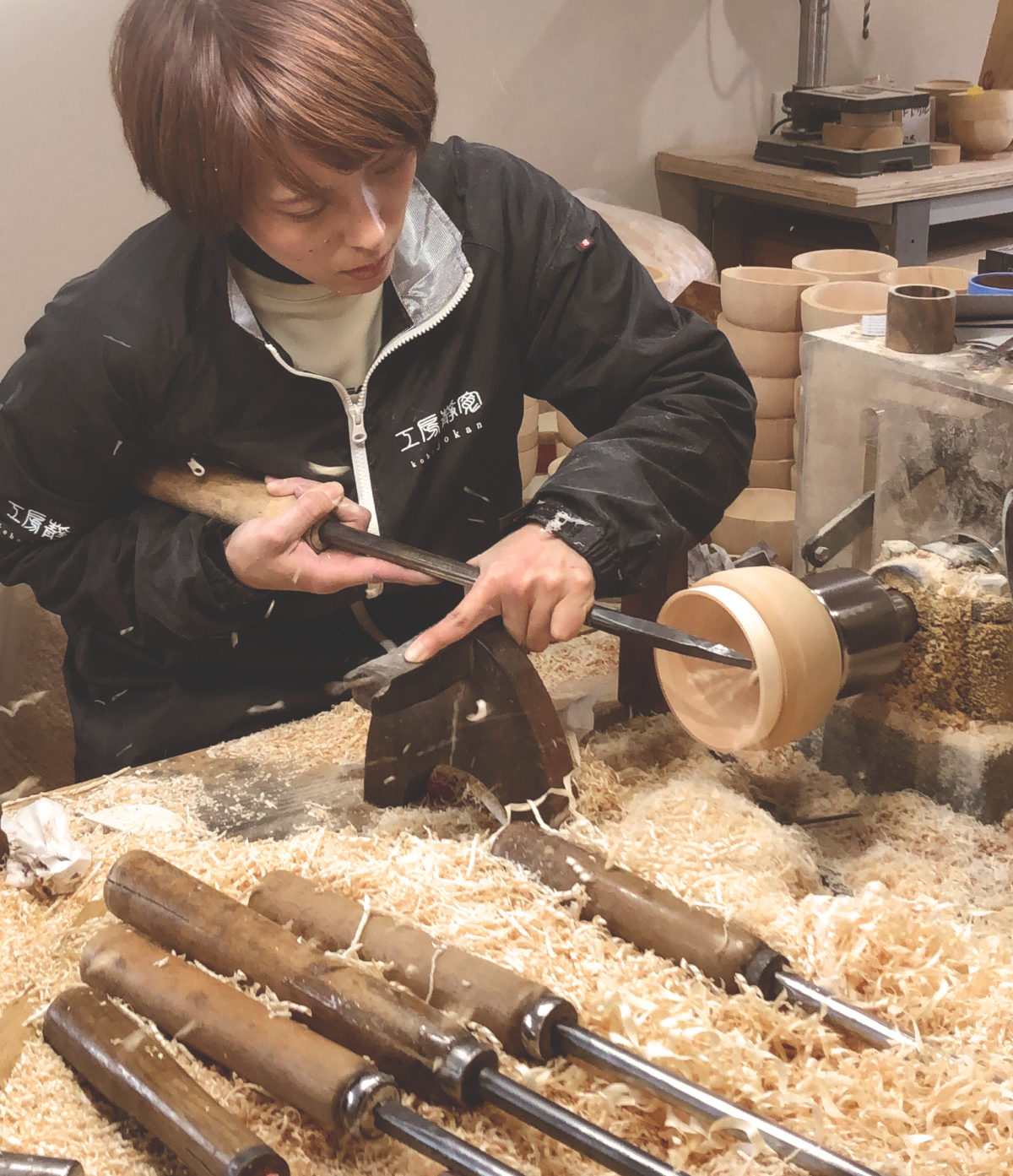 山中漆器の特徴の1つ「縦木取り」について – 守田漆器株式会社